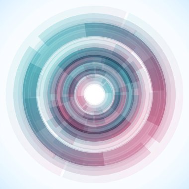 Dairelerden geometrik çerçeve, vektör soyut arkaplan, duvar kağıdı