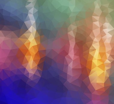 Çokgenlerden vektör arkaplanı, soyut arkaplan, duvar kağıdı
