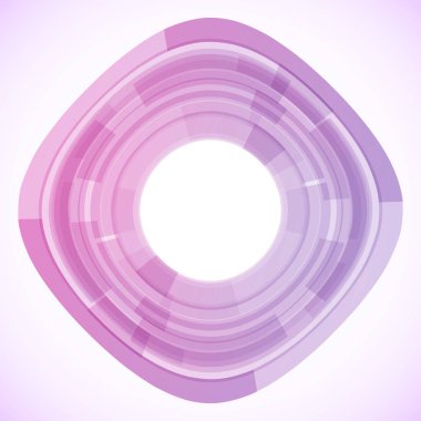 Dairelerden geometrik çerçeve, vektör soyut arkaplan, duvar kağıdı