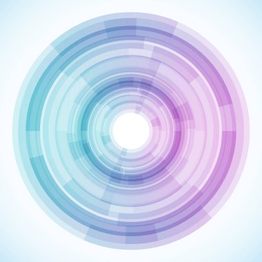 Dairelerden geometrik çerçeve, vektör soyut arkaplan, duvar kağıdı 