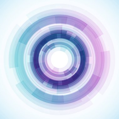 Dairelerden geometrik çerçeve, vektör soyut arkaplan, duvar kağıdı