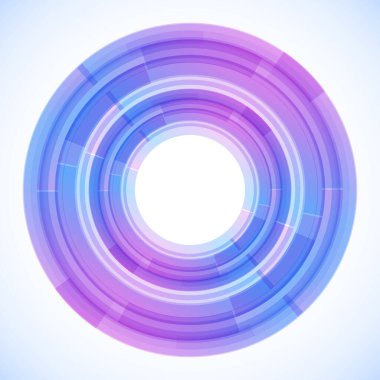 Dairelerden geometrik çerçeve, vektör soyut arkaplan, duvar kağıdı