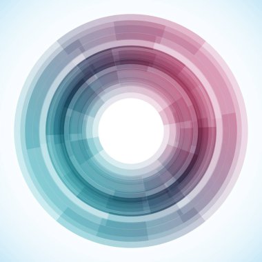 Dairelerden geometrik çerçeve, vektör soyut arkaplan, duvar kağıdı