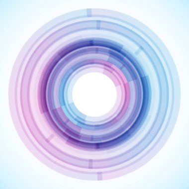 Dairelerden geometrik çerçeve, vektör soyut arkaplan, duvar kağıdı