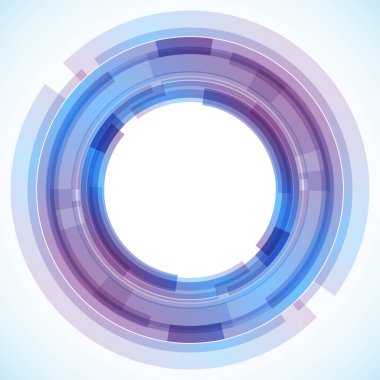 Dairelerden geometrik çerçeve, vektör soyut arkaplan, duvar kağıdı 