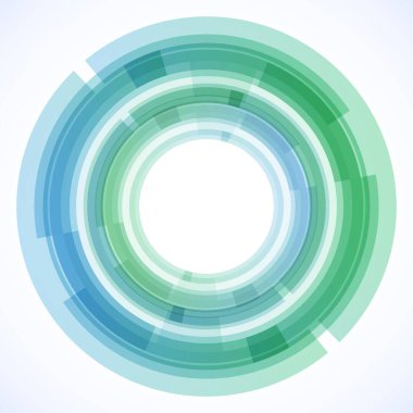 Dairelerden geometrik çerçeve, vektör soyut arkaplan, duvar kağıdı