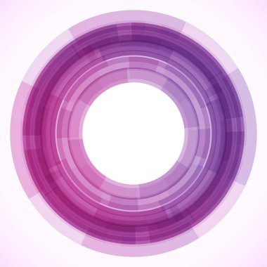 Dairelerden geometrik çerçeve, vektör soyut arkaplan, duvar kağıdı