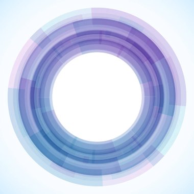 Dairelerden geometrik çerçeve, vektör soyut arkaplan, duvar kağıdı