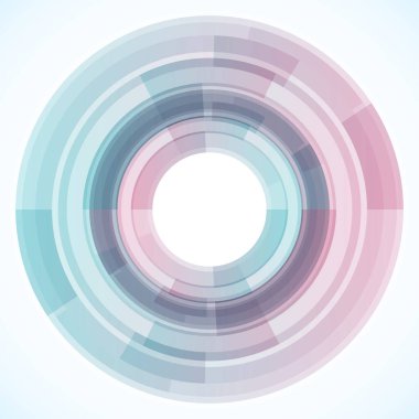  Dairelerden geometrik çerçeve, vektör soyut arkaplan, duvar kağıdı