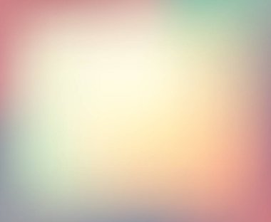 Tasarım için soyut renkli bulanık vektör arkaplanı.