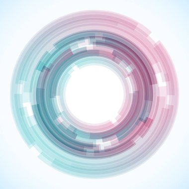  Dairelerden geometrik çerçeve, vektör soyut arkaplan, duvar kağıdı