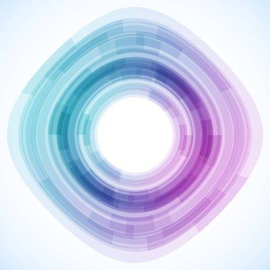 Dairelerden geometrik çerçeve, vektör soyut arkaplan, duvar kağıdı