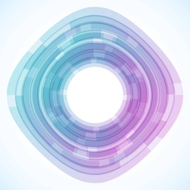 Dairelerden geometrik çerçeve, vektör soyut arkaplan, duvar kağıdı