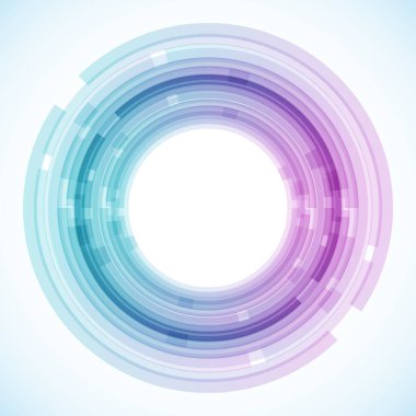 Dairelerden geometrik çerçeve, vektör soyut arkaplan, duvar kağıdı