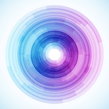 Dairelerden geometrik çerçeve, vektör soyut arkaplan, duvar kağıdı