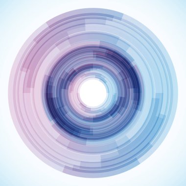 Dairelerden geometrik çerçeve, vektör soyut arkaplan, duvar kağıdı