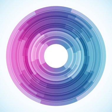 Dairelerden geometrik çerçeve, vektör soyut arkaplan, duvar kağıdı