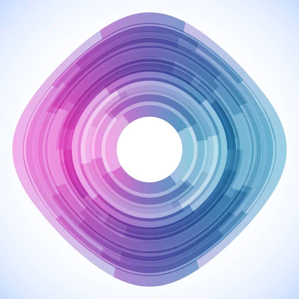 Dairelerden geometrik çerçeve, vektör soyut arkaplan, duvar kağıdı