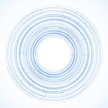 Dairelerden geometrik çerçeve, vektör soyut arkaplan, duvar kağıdı