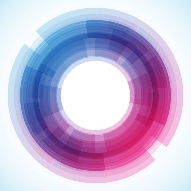 Dairelerden geometrik çerçeve, vektör soyut arkaplan, duvar kağıdı  