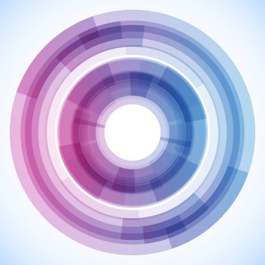 Dairelerden geometrik çerçeve, vektör soyut arkaplan, duvar kağıdı