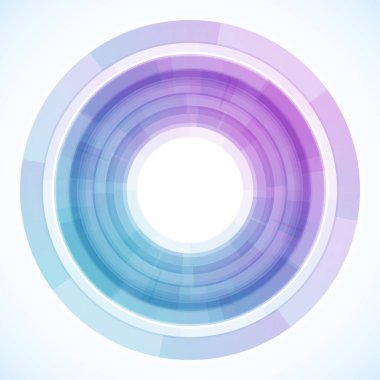 Dairelerden geometrik çerçeve, vektör soyut arkaplan, duvar kağıdı