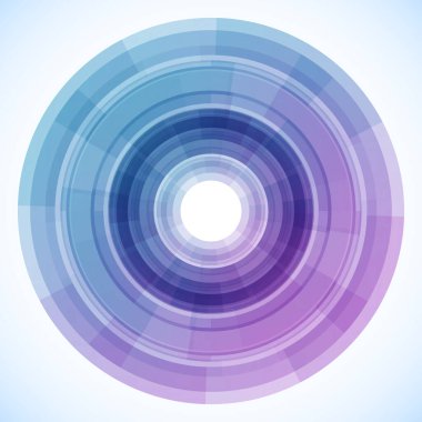 Dairelerden geometrik çerçeve, vektör soyut arkaplan, duvar kağıdı