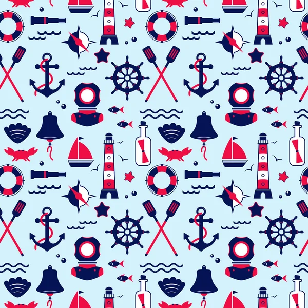 Yelken elementlerinin kusursuz dokusu. Desen, soyut arkaplan, duvar kağıdı. Denizcilik koleksiyonu, deniz seyahat simgeleri.