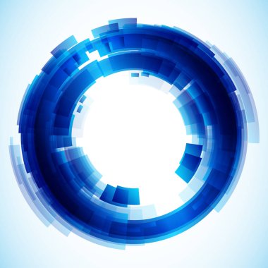 Dairelerden geometrik çerçeve, vektör soyut arkaplan, duvar kağıdı 