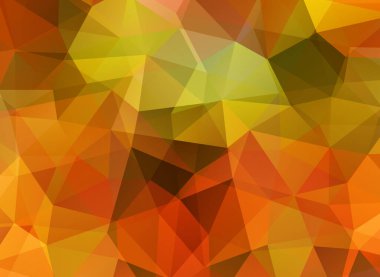 Çokgenlerden vektör arkaplanı, soyut arkaplan, duvar kağıdı