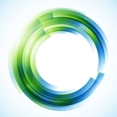 Dairelerden geometrik çerçeve, vektör soyut arkaplan, duvar kağıdı 