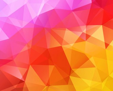 Çokgenlerden vektör arkaplanı, soyut arkaplan, duvar kağıdı