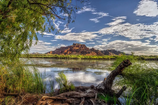 Red Mountian Mcdowell Sonoran Desert Phoenix Arizona Stock Photo