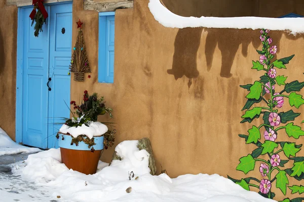 Entryway in Santa Fe — Stock Photo, Image