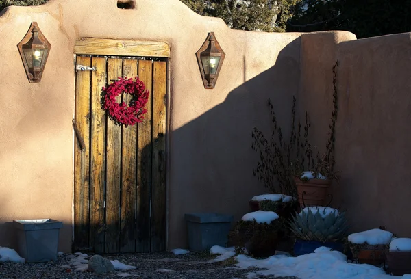 Entree in Santa Fe — Stockfoto