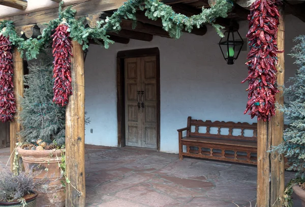 Entryway in Santa Fe — Stock Photo, Image