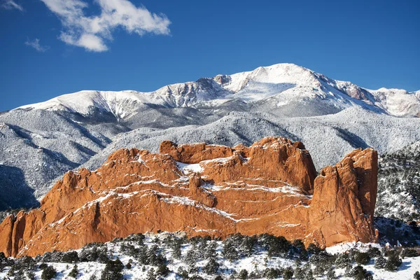 Pike Peak; America's Mountain — Zdjęcie stockowe