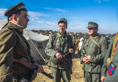 İkinci Dünya Savaşının tarihi canlandırma