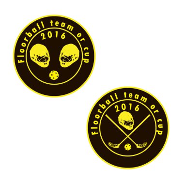Takım ve kupa için langırt logosu