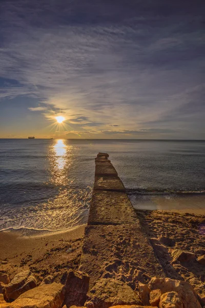 Sonnenaufgang über dem Meer — Stockfoto