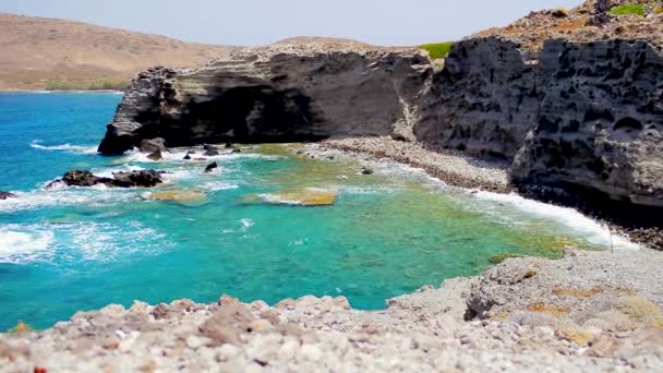 Grekland. Milos island. — Stockvideo