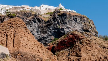 Yunanistan. Santorini Adası.
