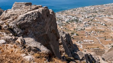 Santorini Adası. Yunanistan