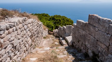 Santorini Adası. Yunanistan