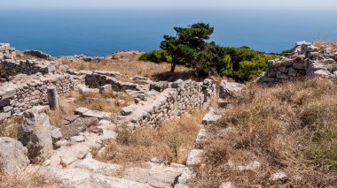 Santorini Adası. Yunanistan