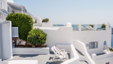 Santorini Adası. Yunanistan.