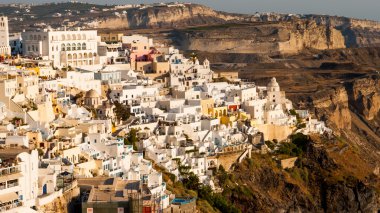 Santorini Adası. Yunanistan