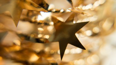 Altın yıldızlar arka plan