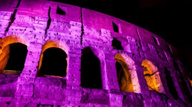 Roma 'da kolezyum, İtalya