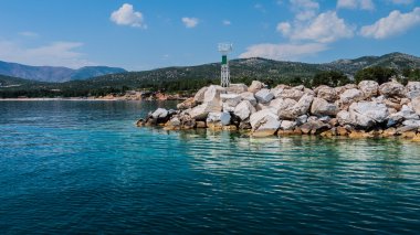 Thassos Adası. Yunanistan.